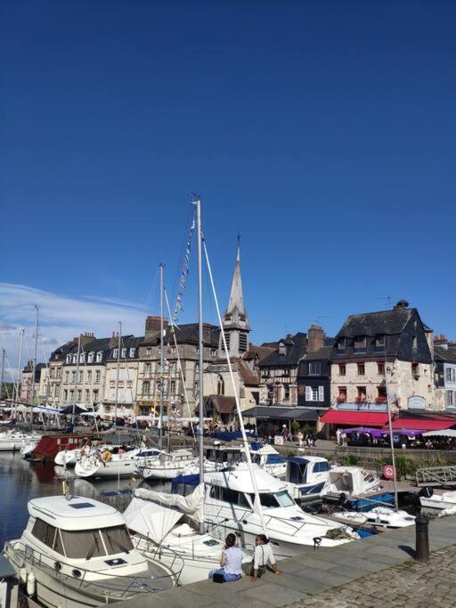 Les Coquelicots Leilighet Honfleur Eksteriør bilde